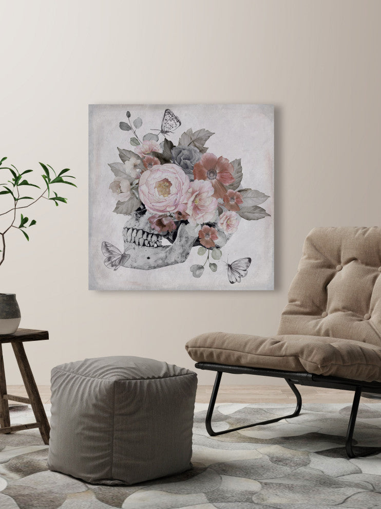 "Move Forward" Painting Print on Wrapped Canvas, 18x18