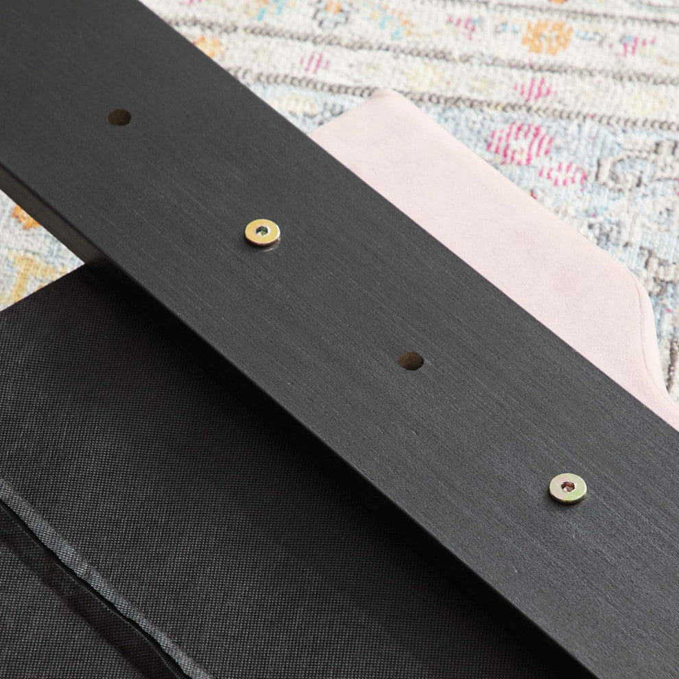 Diana Tufted Performance Velvet Twin Headboard Pink