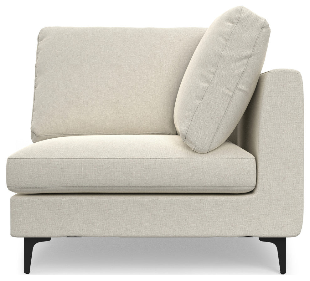 Ava Corner Sectional in Tightly Woven Performance Fabric