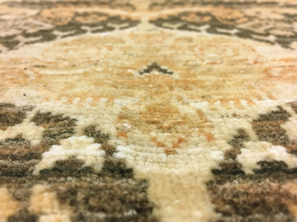 Peshawar Paisley Brown/Beige Rug, 9'7x13'0