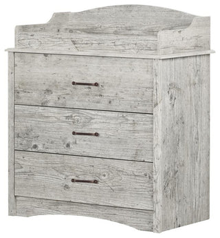 Helson Changing Table with Drawers, Seaside Pine