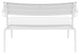 Paris Outdoor Bench White