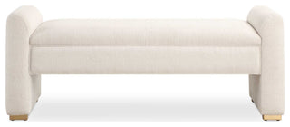Uttermost Caliste Ivory Bench