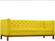 Panache Upholstered Fabric Sofa, Sunny