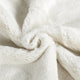Fox Faux Fur Throw Blanket, Gardenia, 60''x80''
