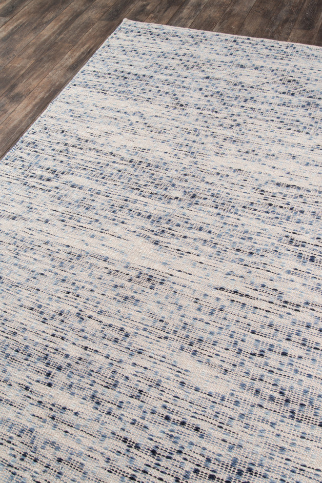 Erin Gates by Momeni Dartmouth Bartlett Blue Hand Made Wool Area Rug 8'x10'