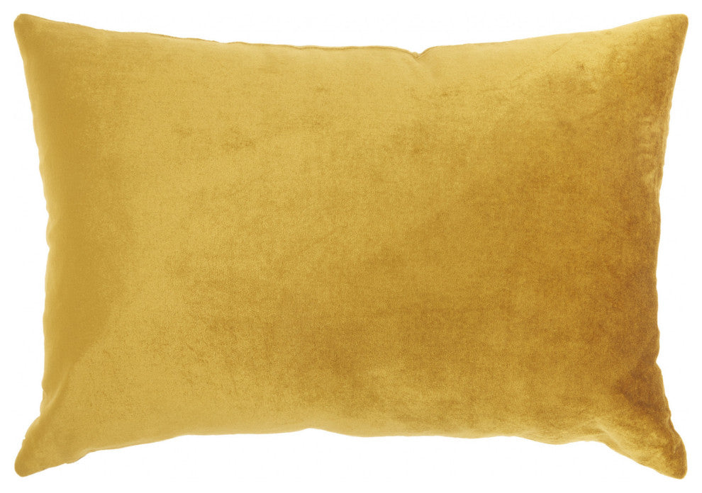 Bold Golden Leopard Lumbar Pillow