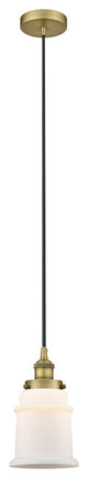 Innovations 616-1PH-BB-G181 1-Light Mini Pendant, Brushed Brass