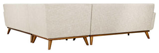 Modway Engage L-Shaped Sectional Sofa, Beige