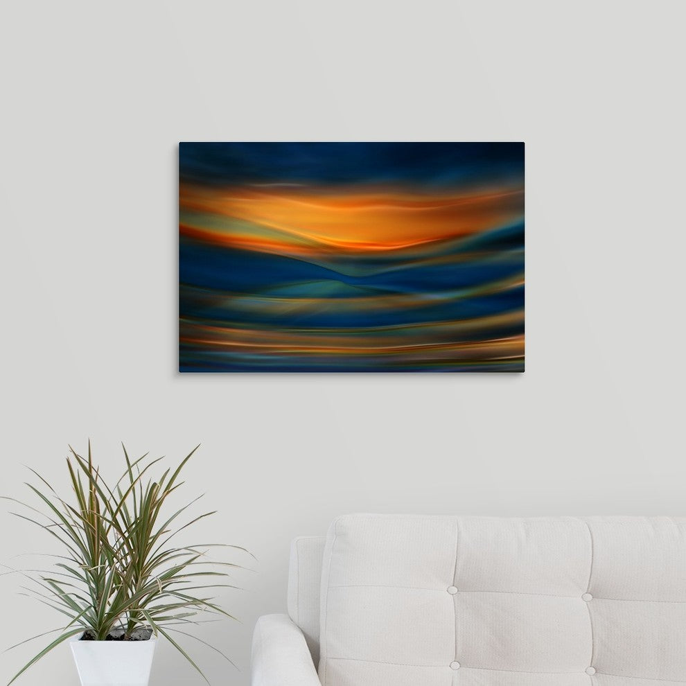 "Confluence" Wrapped Canvas Art Print, 24"x16"x1.5"