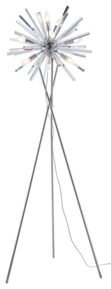 Savoy Floor Lamp Chrome