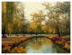 "Weeping Willow" Digital Paper Print by Diane Romanello, 18"x14"