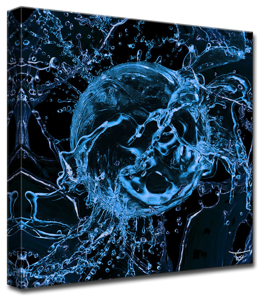 Ready2Hangart 'Aqueous Trance Xix-B' By Tristan Scott Canvas Art, 20" Hx20