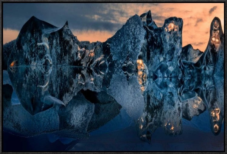 "Ja Kulsala" Framed Canvas Giclee by Jure Kravanja, 31x21"