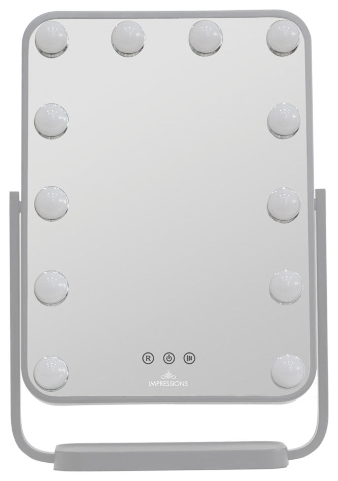 Contour Tri Tone Led Makeup Mirror, White