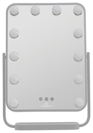 Contour Tri Tone Led Makeup Mirror, White