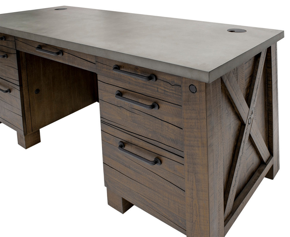 Jasper Double Pedestal Desk
