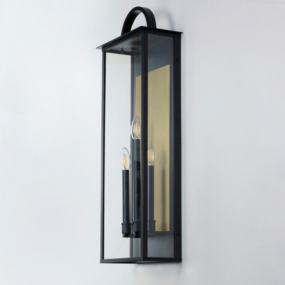 Manchester Three Light Outdoor Wall Sconce