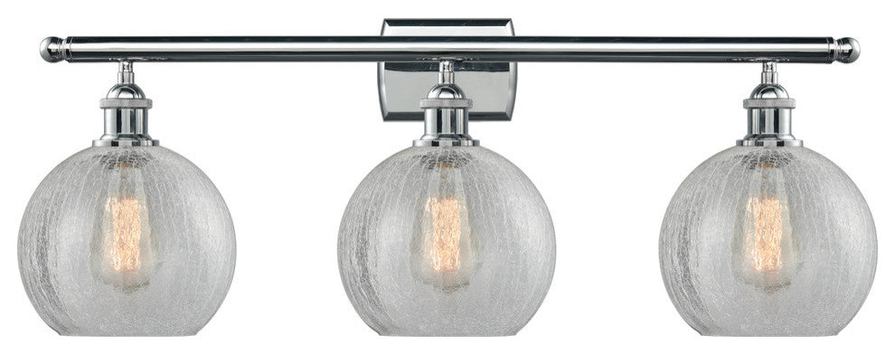 INNOVATIONS LIGHTING 516-3W-PC-G125-LED Athens 3 Light Bath Vanity Light