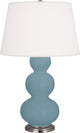 Robert Abbey RA-MOB42 1-Light Table Lamp, Triple Gourd