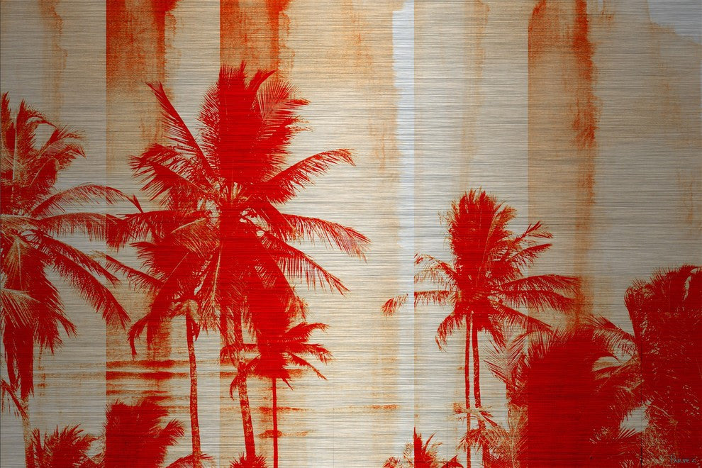 "Dende Coast" Print on Brushed Aluminum, 45"x30"