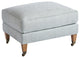 Sydney Ottoman With Brass Casters