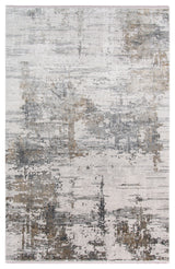 Venice Frasier Area Rug, Ivory, 7'6" x 9'6", Abstract