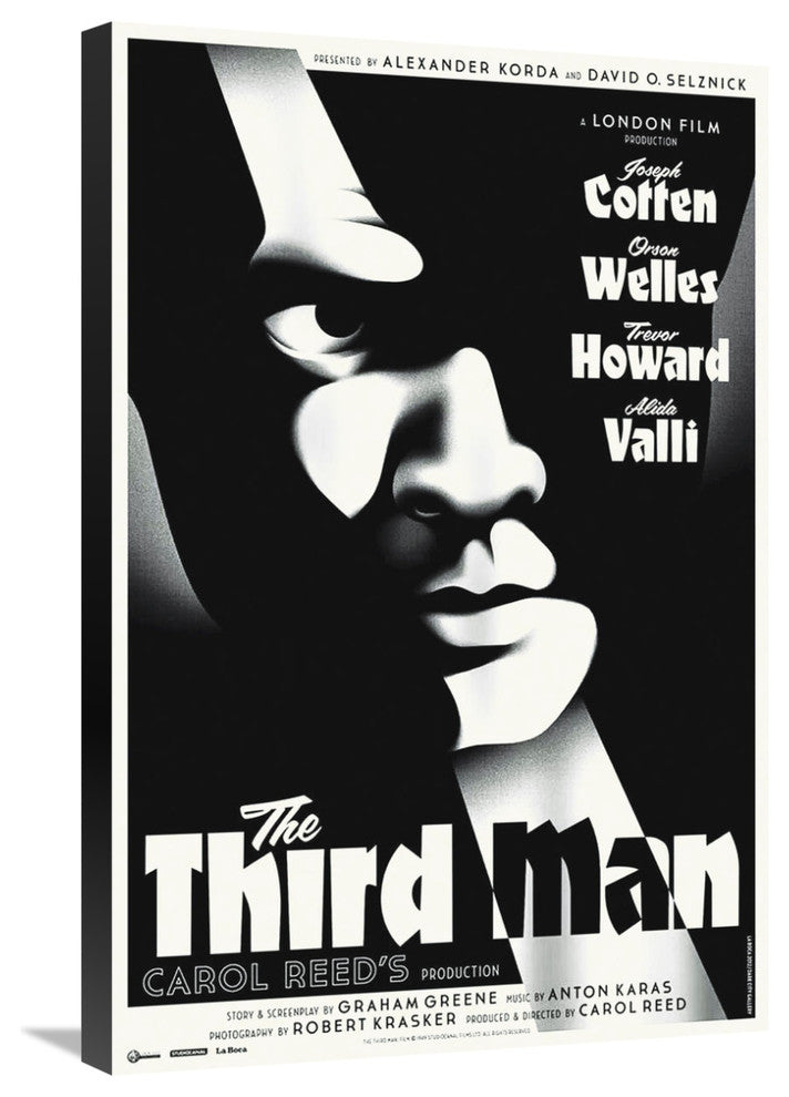 "The Third Man" Stretched Canvas Giclee by Hollywood Photo Archive, 20x30"