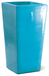 English Planter - Turquoise Blue Outdoor Planter