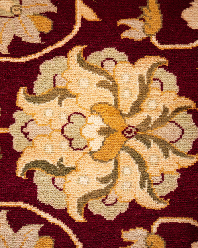 Mogul, One-of-a-Kind Hand-Knotted Area Rug  - Red , 12' 2" x 15' 3"