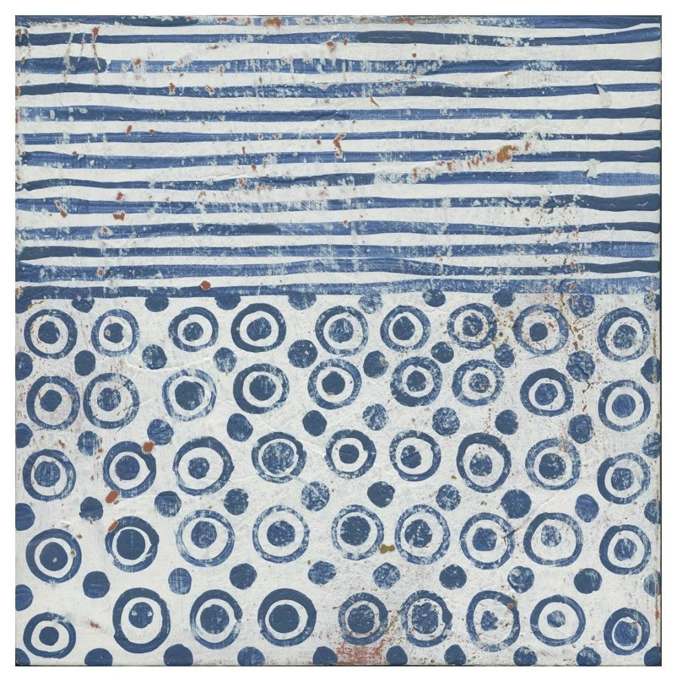 "Maki Tile X" Digital Paper Print by Kathrine Lovell, 20"x20"