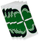 4 Leaf Clover, Holiday Floral Print Napkin, Set of 4, Green