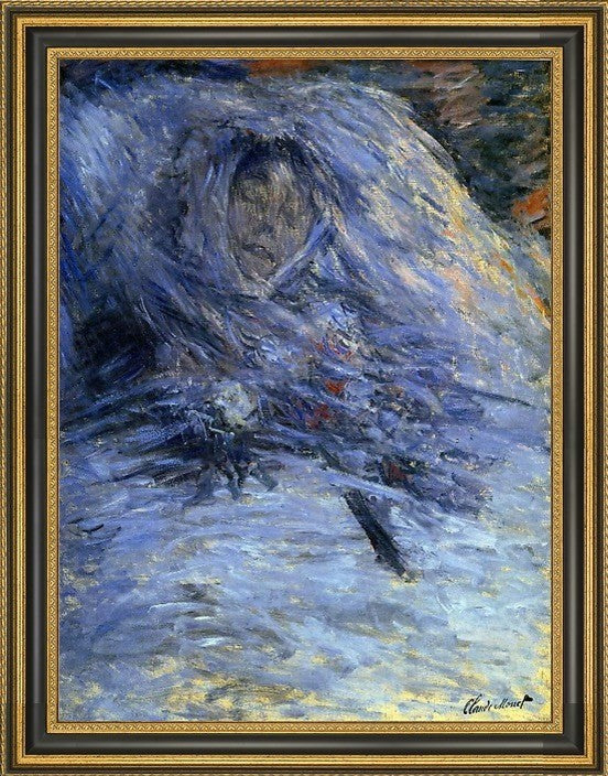 Claude Oscar Monet Camille Monet on Her Deathbed