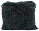 Tibetan Sheep Black Large Pillow
