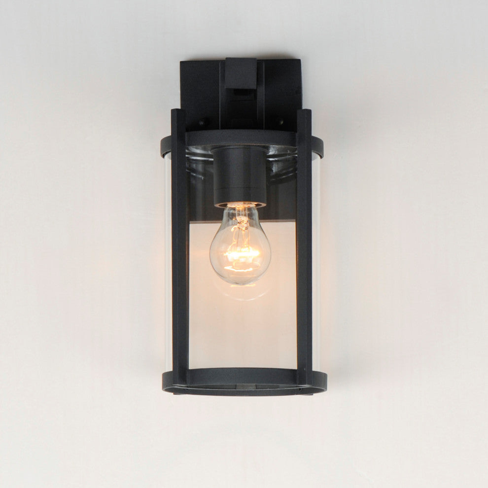 Maxim 30062 Belfry 13" Tall Wall Sconce - Black