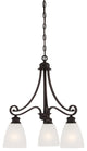 THOMAS LIGHTING TK0016704 Haven Chandelier Espresso 3X100W 120V