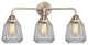 288-3W-SN-G142-LED 3 Light 24" Bath Vanity Light, Brushed Satin Nickel