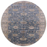 Ahgly Company Indoor Round Mid-Century Modern Area Rugs, 8' Round