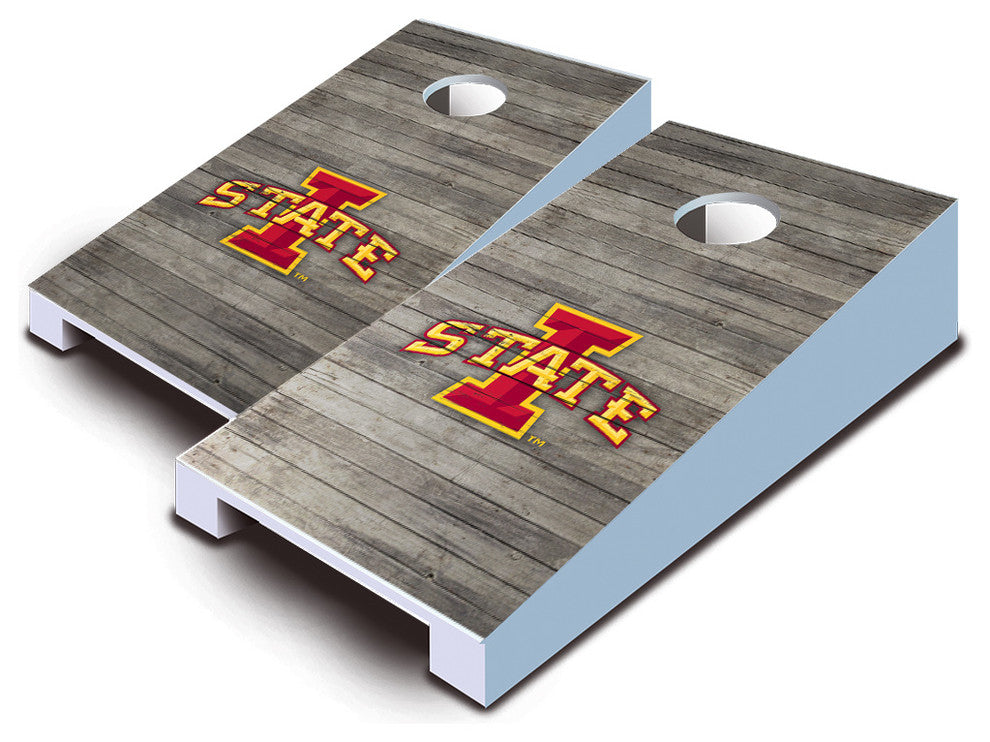 Iowa State Distressed Tabletop Set