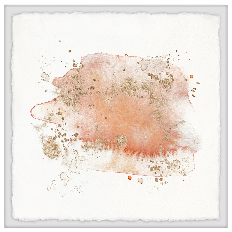 "The Invisible Approach" Framed Painting Print, 24x24