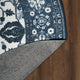 My Magic Carpet Washable Rug Ramage Blue, 6'x6'