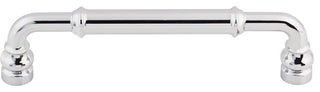 Top Knobs TK884 Brixton 5-1/16 Inch Center to Center Handle - Polished Chrome