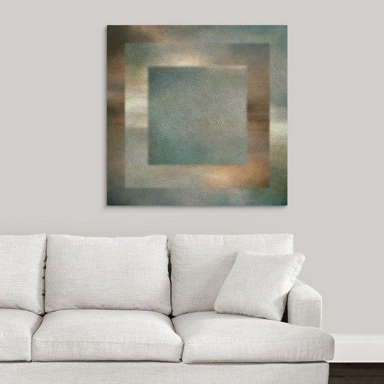 "The Other Side of the Mind" Wrapped Canvas Art Print, 35"x35"x1.5"