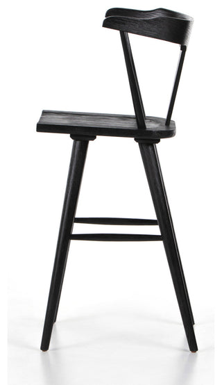 Ripley Stool, Black Oak, Bar