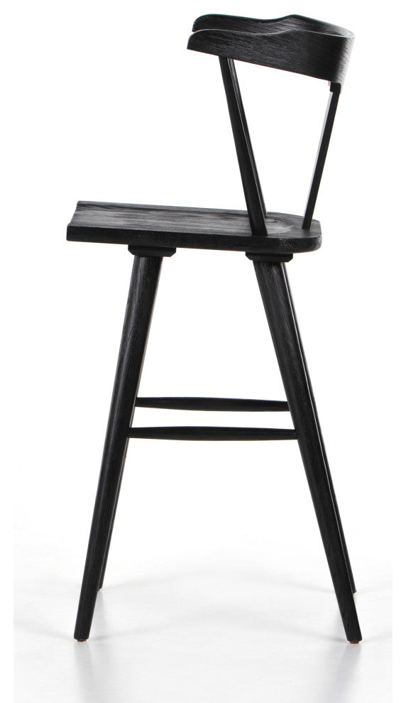 Ripley Stool, Black Oak, Bar
