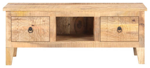 vidaXL Coffee Table End Table Living Room Side Sofa Table Solid Mango Wood