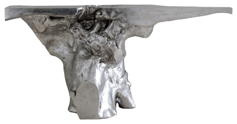 Crown Console, Silver Leaf