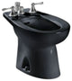 TOTO BT500B Piedmont Floor Mounted Porcelain Vertical Bidet - Ebony