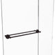 Monte Carlo 30" Back to Back Shower Door Towel Bar, Antique Bronze