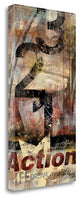 "Action" By Eric Yang, Giclee Print on Gallery Wrap Canvas, Ready to Hang